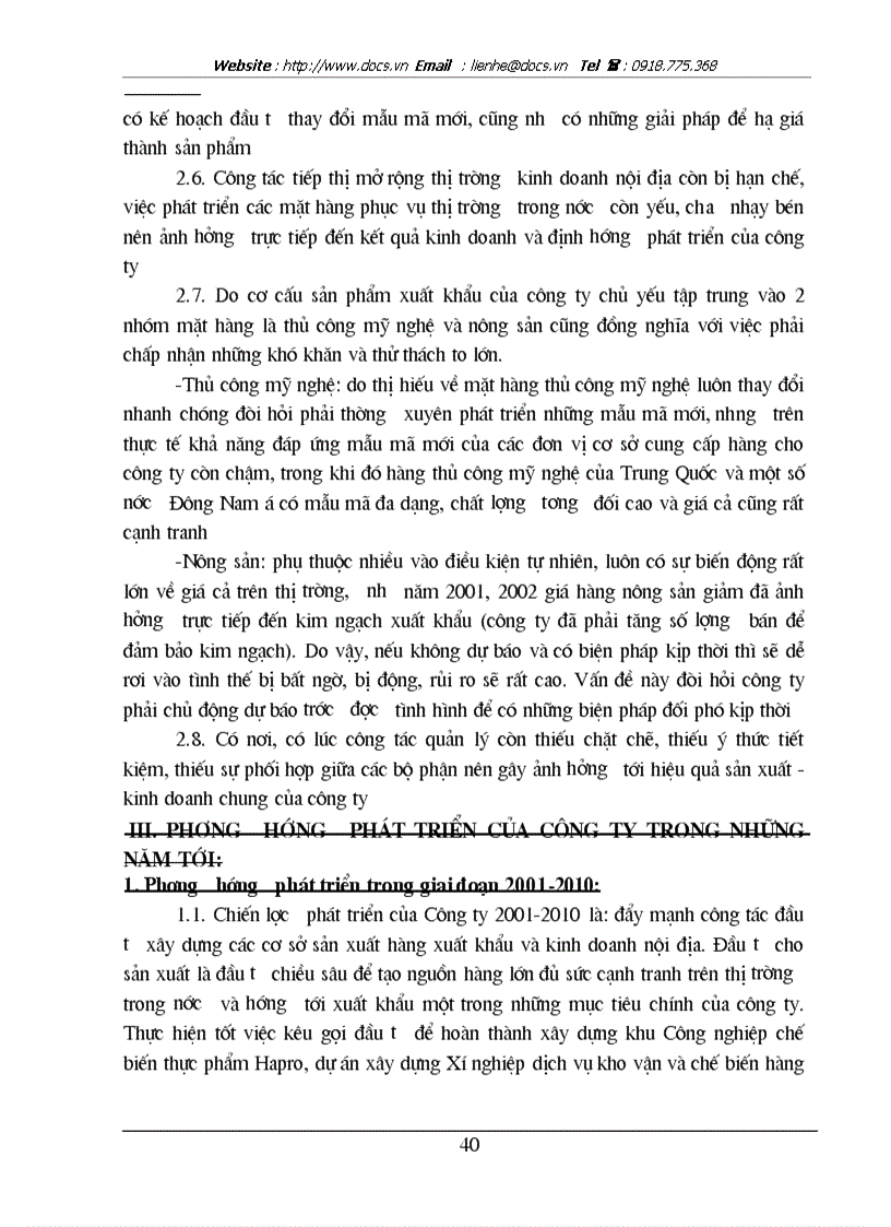 image for page Tại Công ty sản xuất dịch vụ và XNK Nam Hà Nội Haprosimex