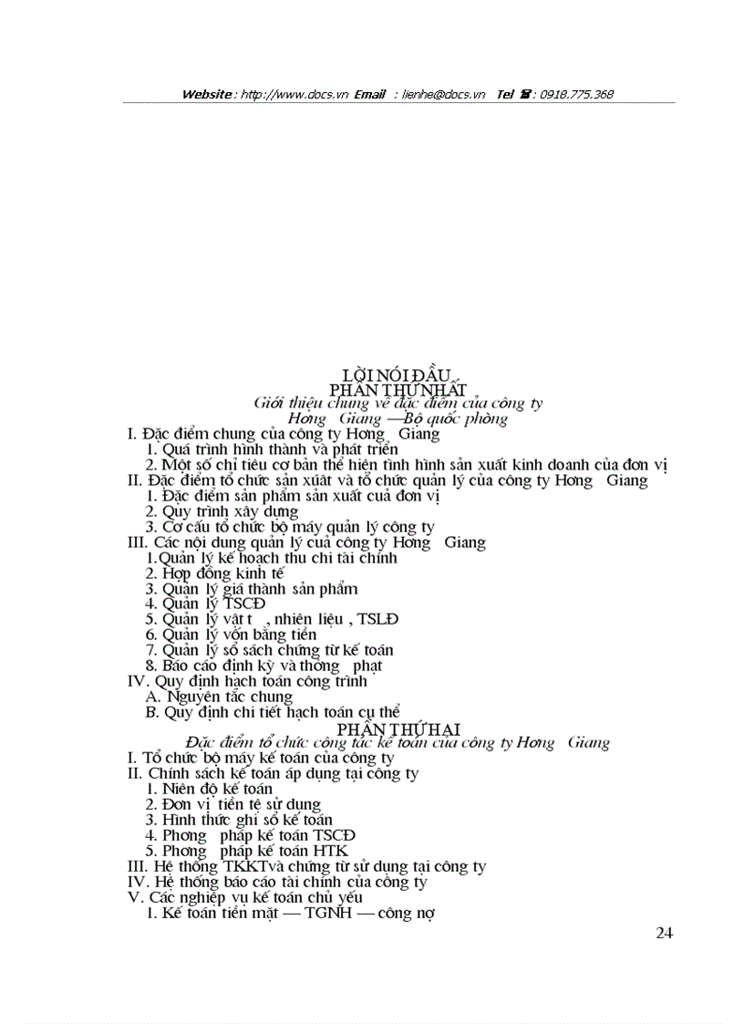 image for page Tại Công ty xây dựng Hương Giang Bộ Quốc Phòng lt KT gt