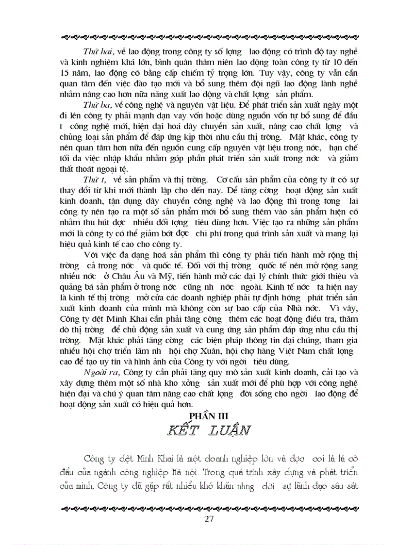 image for page Tại Tổng Công ty dệt may Việt Nam