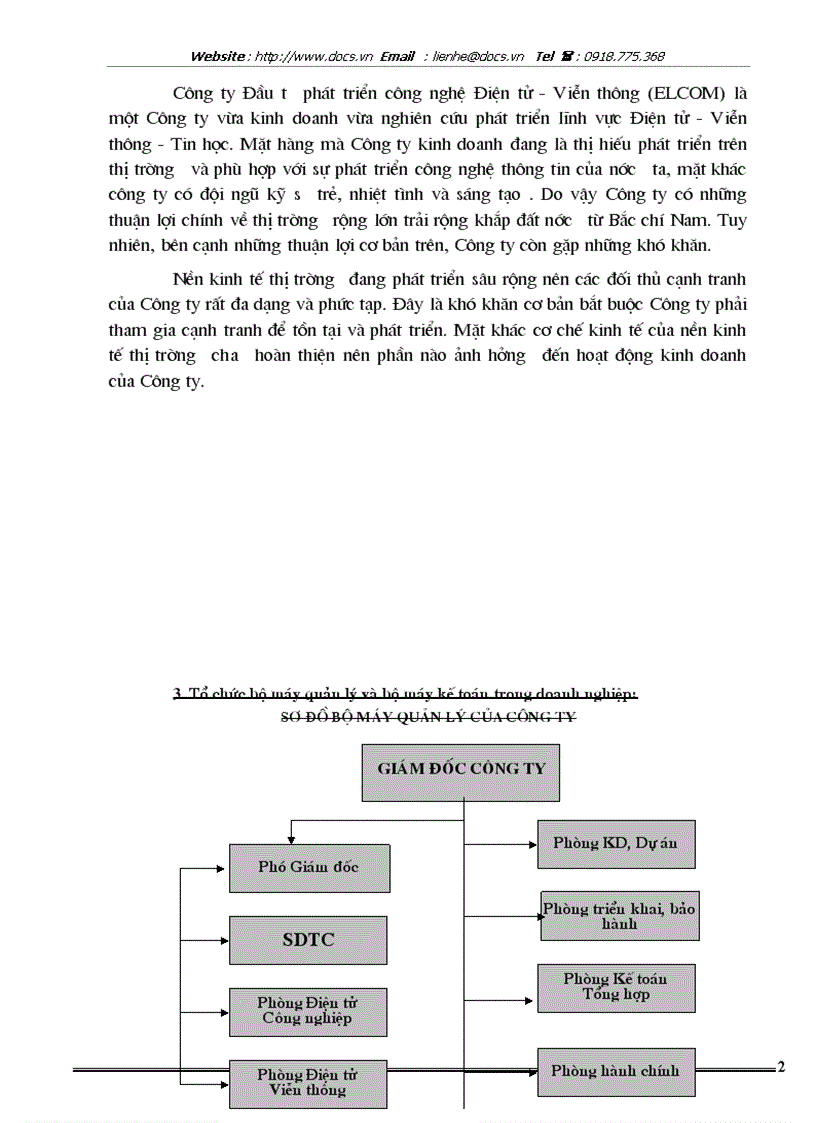 image for page Tại Công ty Đầu tư phát triển Công nghệ Điện tử Viễn thông ELCOM
