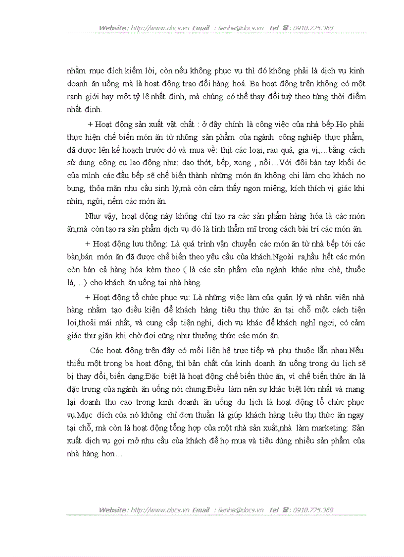 image for page Biện pháp thu hút khách trong kinh doanh tiệc tại nhà hàng hoa sen 6 thuộc công ty cổ phần du lịch Kim Liên