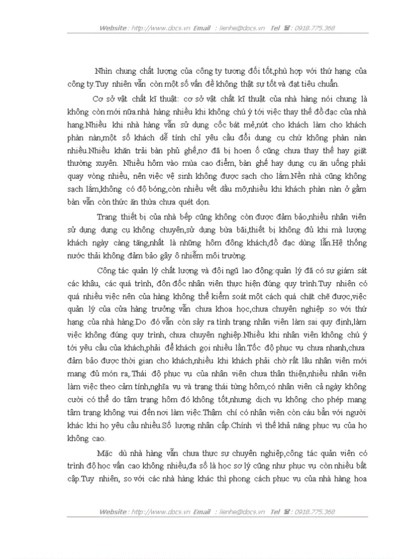 image for page Biện pháp thu hút khách trong kinh doanh tiệc tại nhà hàng hoa sen 6 thuộc công ty cổ phần du lịch Kim Liên