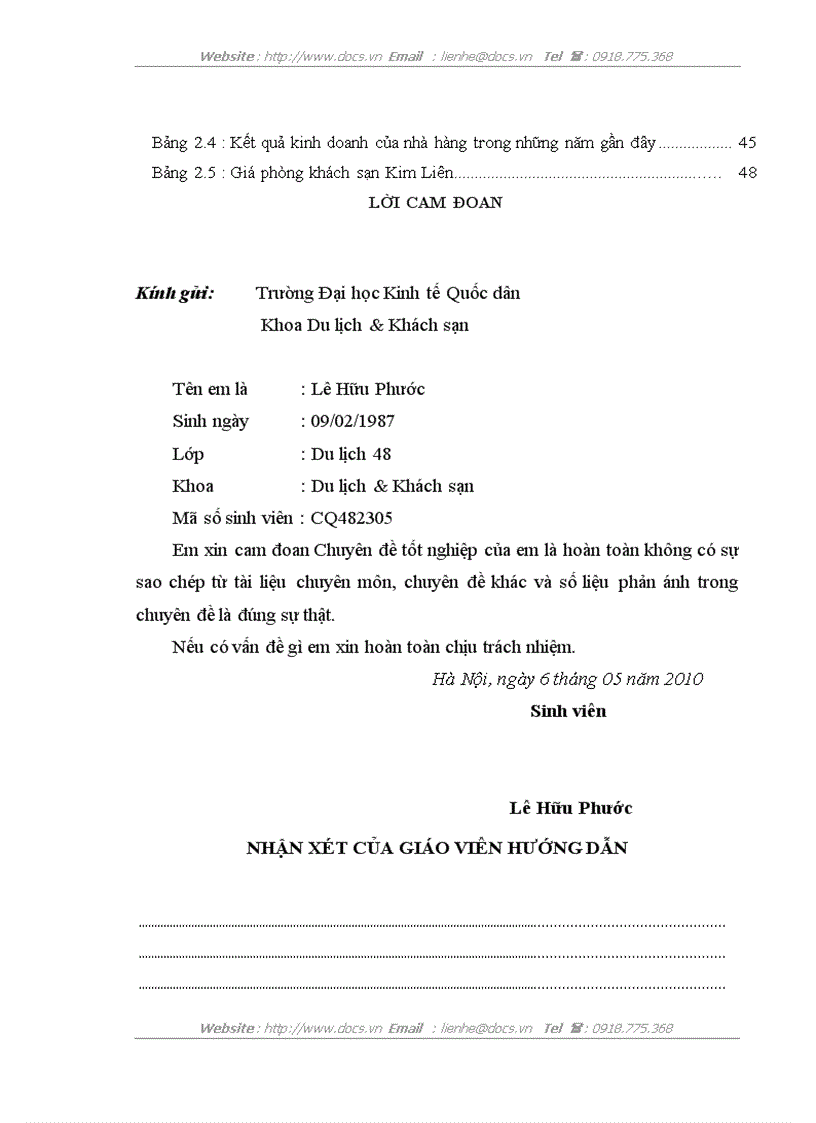 image for page Biện pháp thu hút khách trong kinh doanh tiệc tại nhà hàng hoa sen 6 thuộc công ty cổ phần du lịch Kim Liên