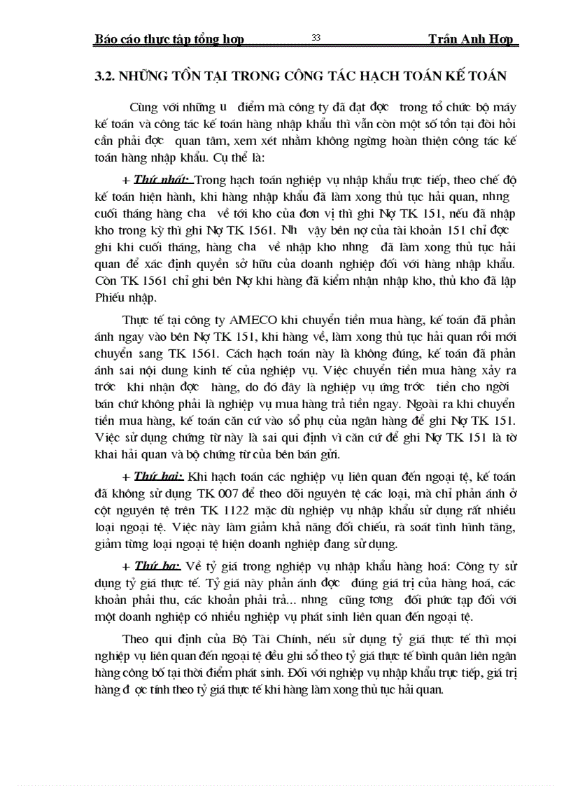 image for page Báo cáo thực tập tổng hợp Tại Công ty Ameco