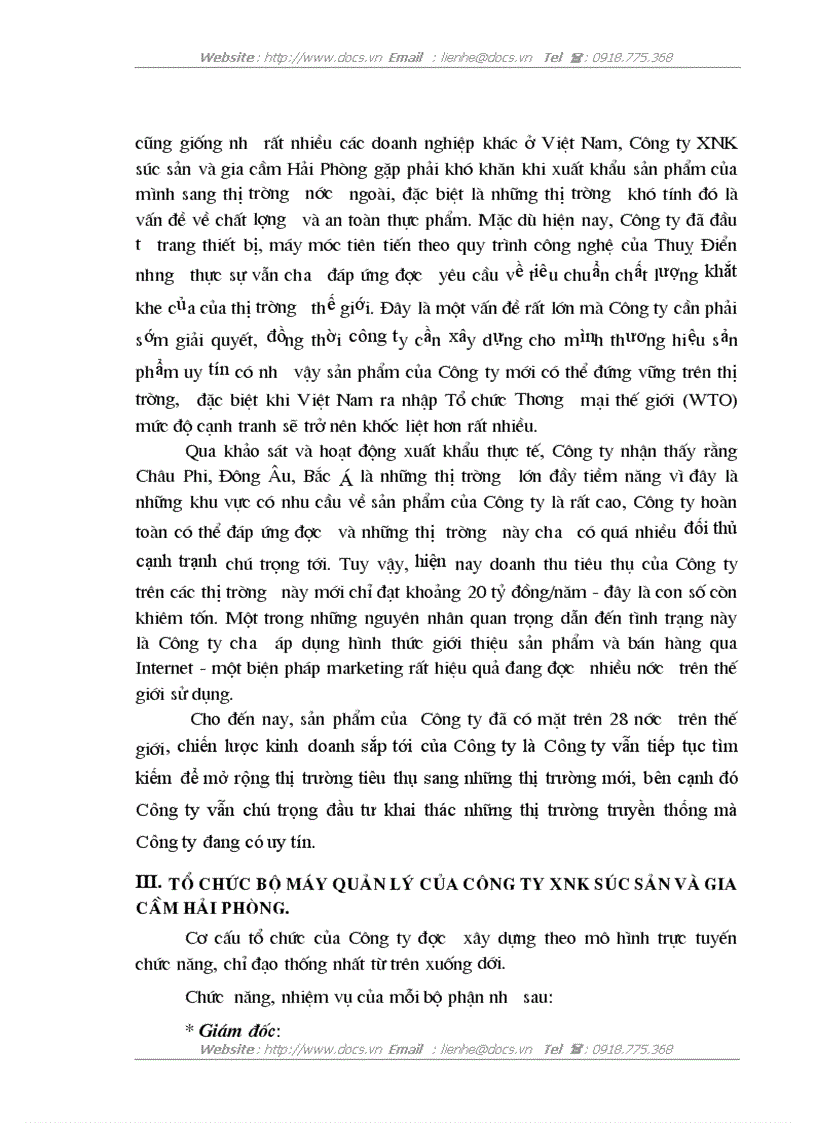 image for page Hoàn thiện công tác kế toán tiêu thụ thành phẩm tại Công ty XNK Súc sản và gia cầm Hải Phòng