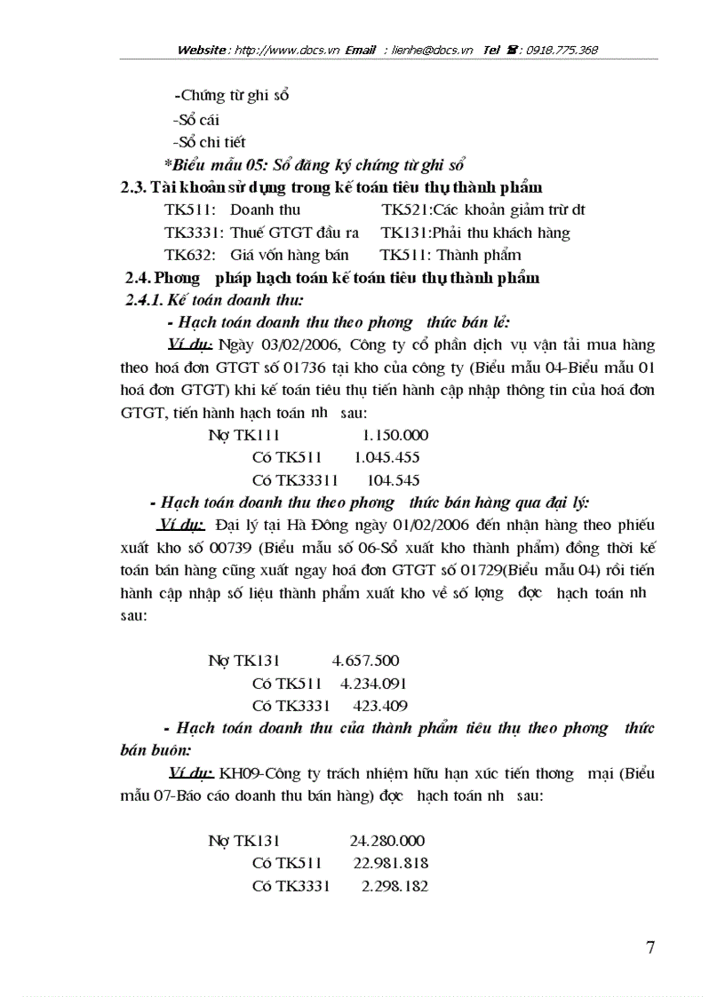 image for page Hoàn thiện công tác kế toán tiêu thụ thành phẩm và xác định kết quả tiêu thụ tại công ty cổ phần bánh kẹo Hữu Nghị Hà Nội