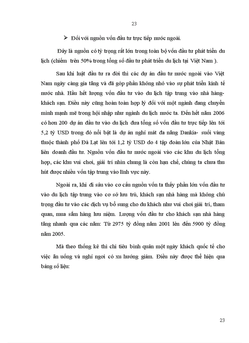 image for page Một số giải pháp nâng cao hiệu quả đầu tư phát triển du lịch năm 2001 2010