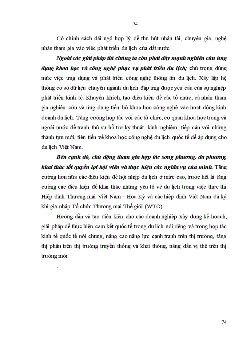 image for page Một số giải pháp nâng cao hiệu quả đầu tư phát triển du lịch năm 2001 2010