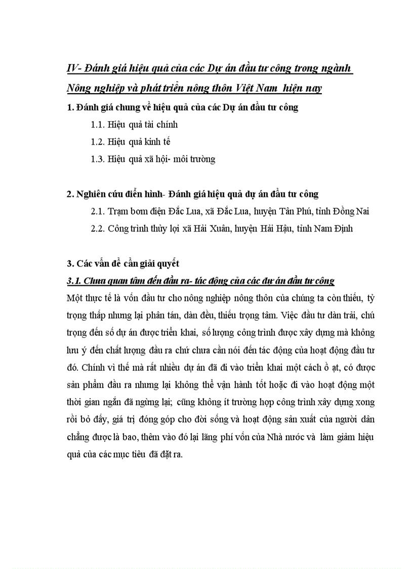 image for page Phân tích Thực trạng và giải pháp nâng cao hoạt động Đầu tư công trong ngành Nông nghiệp và phát triển Nông thôn Việt Nam hiện nay