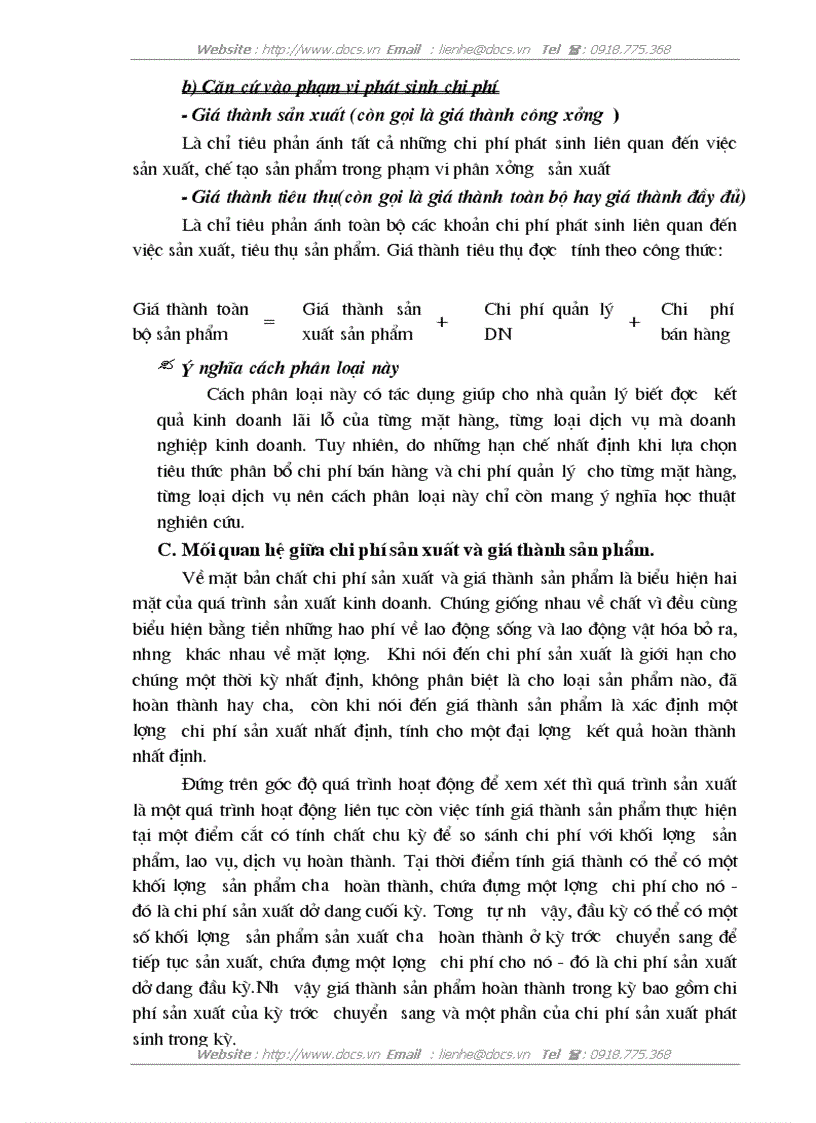 image for page Kế toán chi phí sản xuất và tính giá thành sản phẩm tại Công ty TNHH Nhà Nước một thành viên Cơ khí Hà Nội