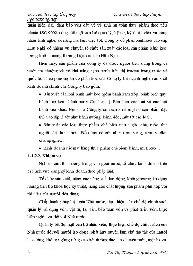 image for page Kế toán chi phí sản xuất và tính giá thành sản phẩm tại công ty cổ phần bánh kẹo cao cấp hữu nghị