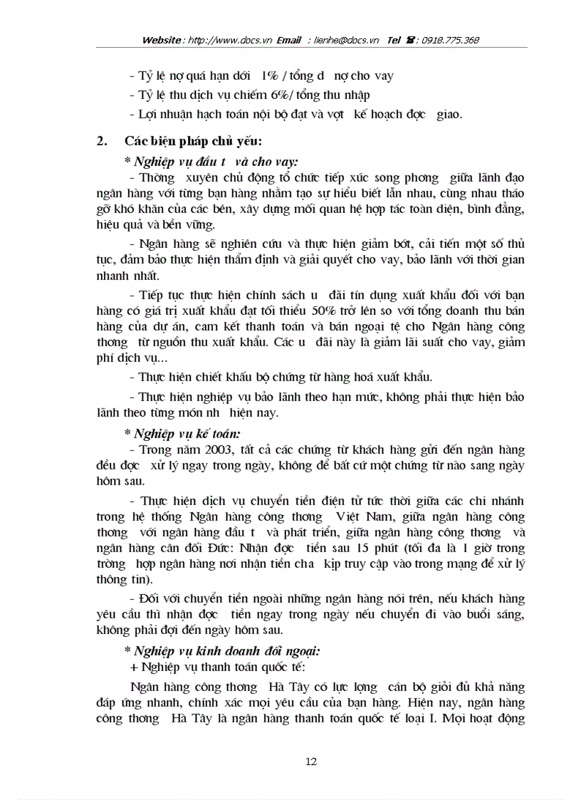 image for page Tại ngânhàng NHTMCP Công Thương VietinBank Hà Tây lt NHa gt