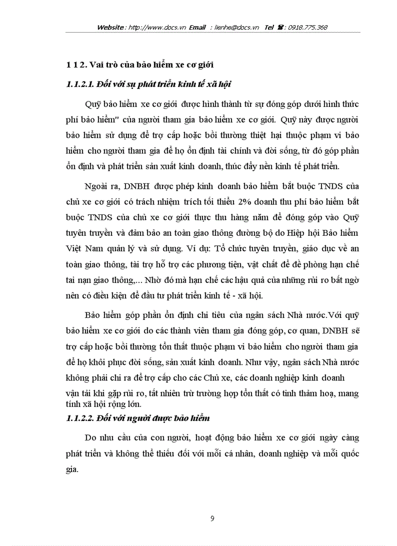 image for page Giải pháp nâng cao hiệu quả kinh doanh bảo hiểm xe cơ giới tại Công ty Bảo hiểm Bảo Việt