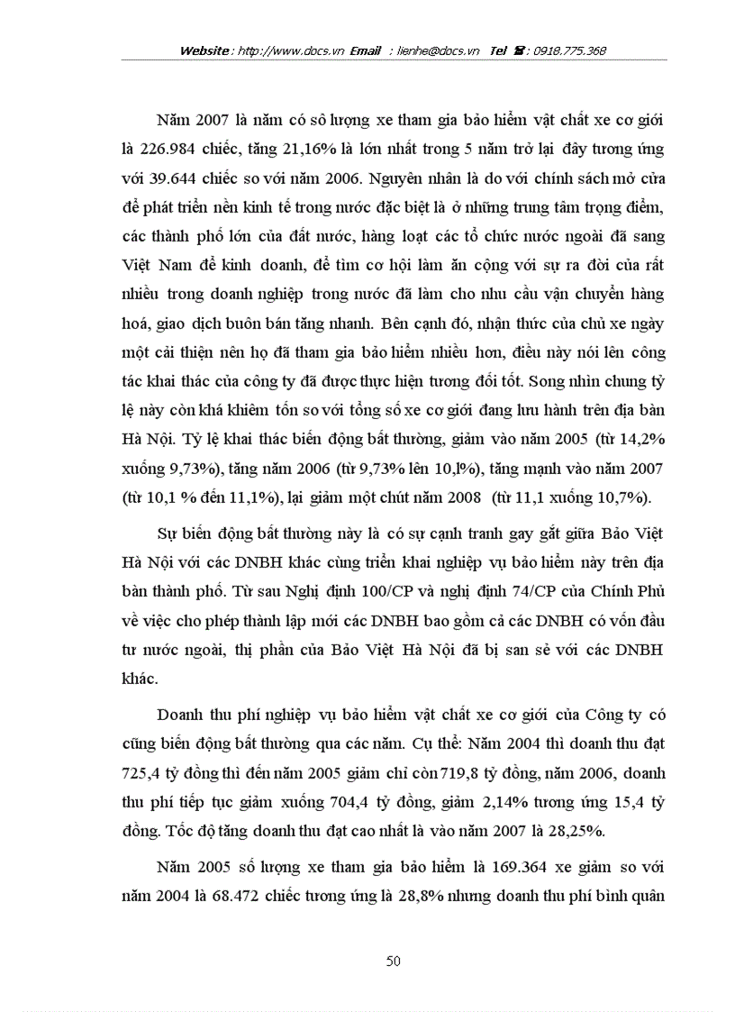 image for page Giải pháp nâng cao hiệu quả kinh doanh bảo hiểm xe cơ giới tại Công ty Bảo hiểm Bảo Việt