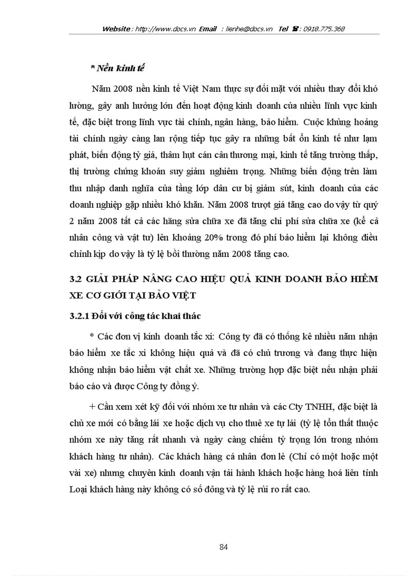 image for page Giải pháp nâng cao hiệu quả kinh doanh bảo hiểm xe cơ giới tại Công ty Bảo hiểm Bảo Việt