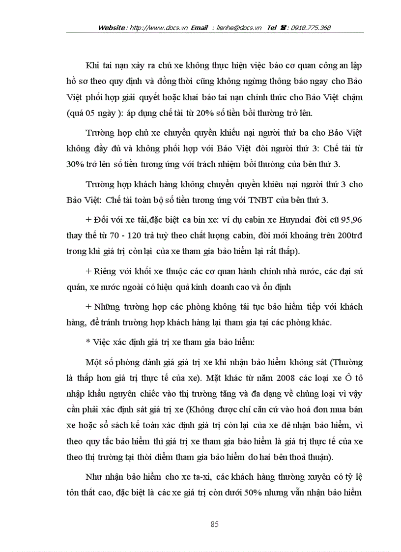 image for page Giải pháp nâng cao hiệu quả kinh doanh bảo hiểm xe cơ giới tại Công ty Bảo hiểm Bảo Việt