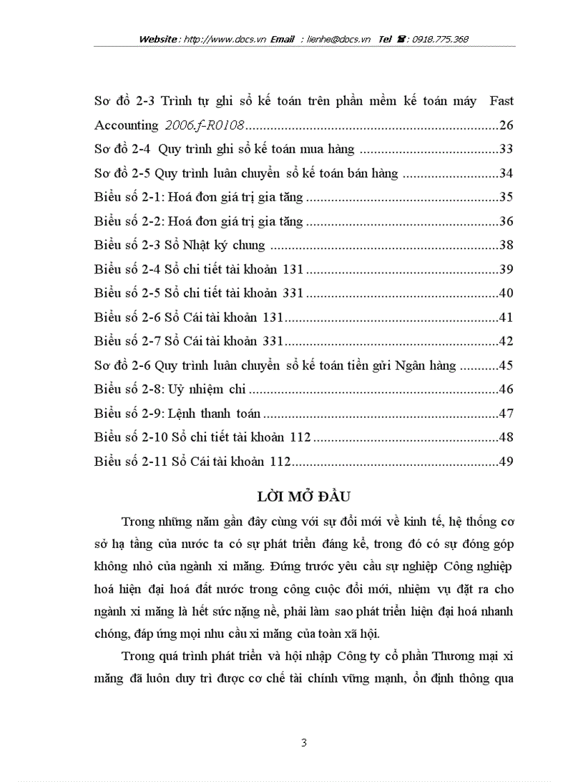 image for page Thực trạng tổ chức kế toán tại Công ty CP Thương mại xi măng lt kiến tập gt