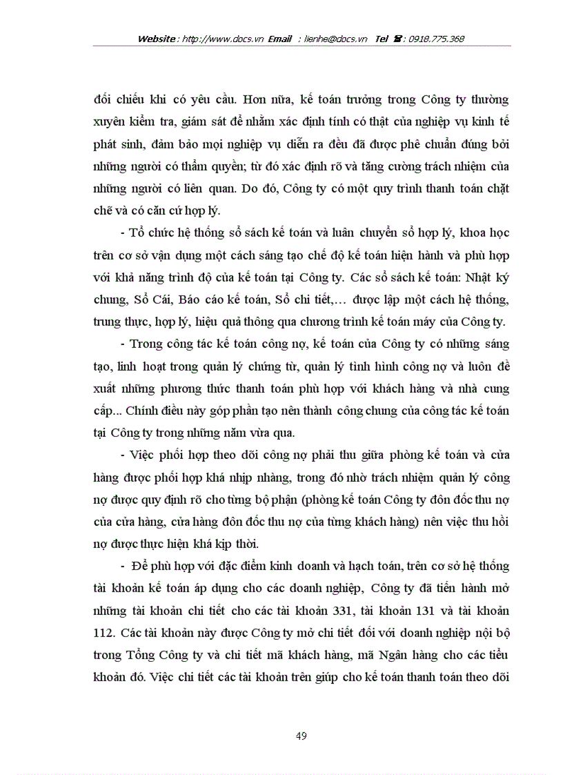 image for page Thực trạng tổ chức kế toán tại Công ty CP Thương mại xi măng lt kiến tập gt