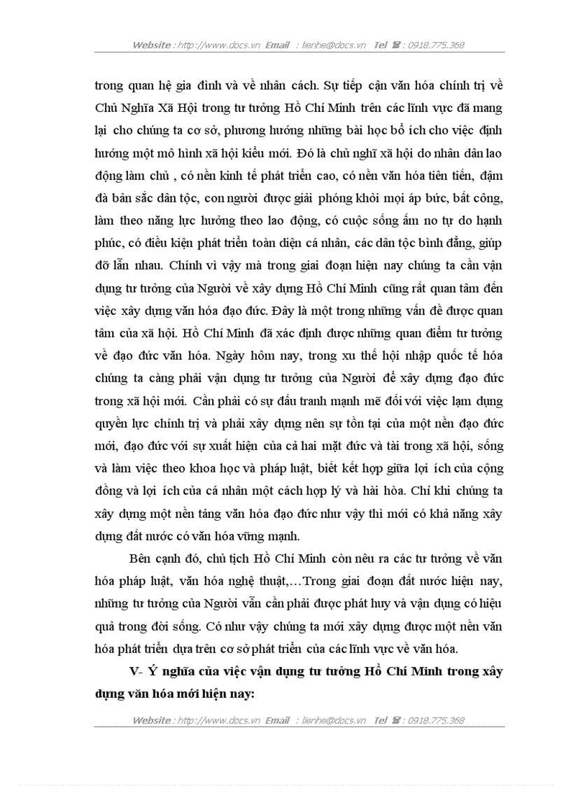 image for page Vận dụng tư tưởng Hồ Chí Minh vào xây dựng đời sống văn hóa mới ở nước ta hiện nay