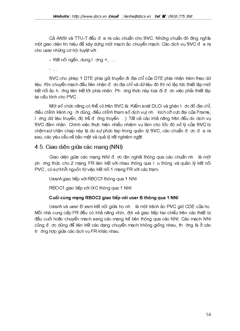 image for page Dịch vụ Frame Relay