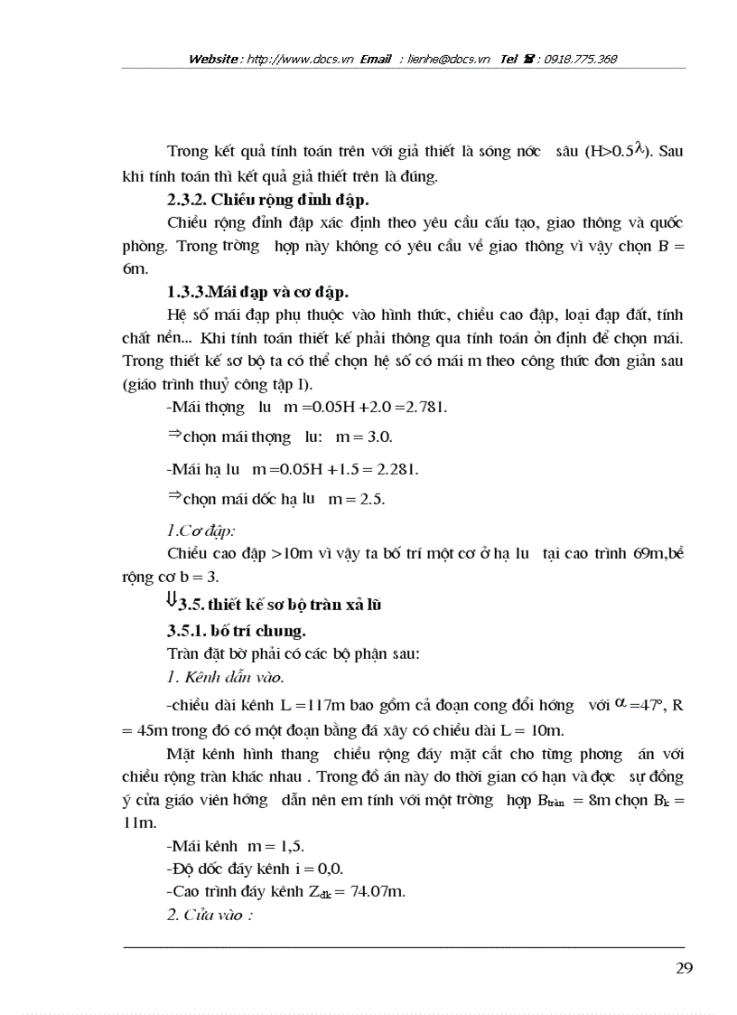 image for page Thiết kế hồ chứa Suối Các tỉnh Bà Rịa Vũng Tàu