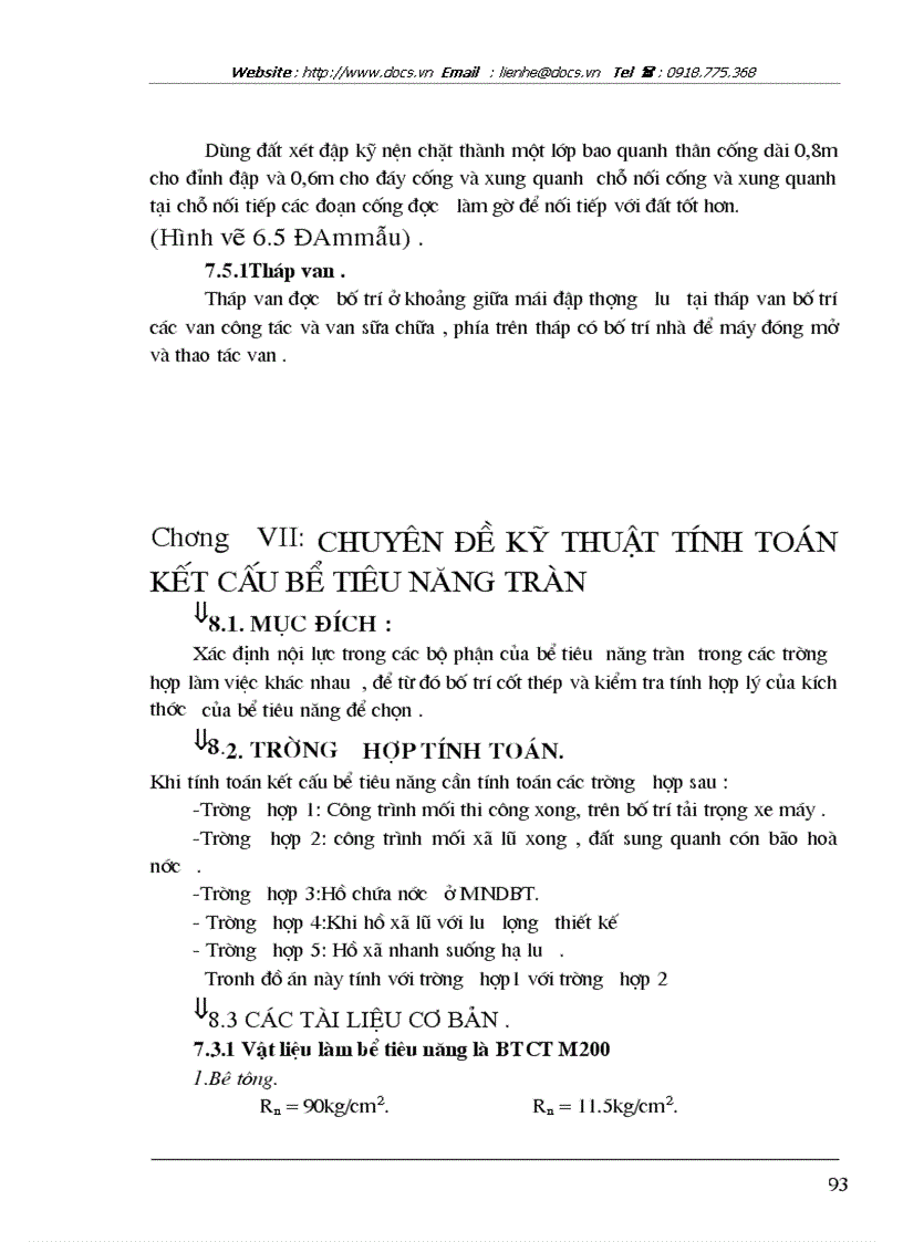 image for page Thiết kế hồ chứa Suối Các tỉnh Bà Rịa Vũng Tàu