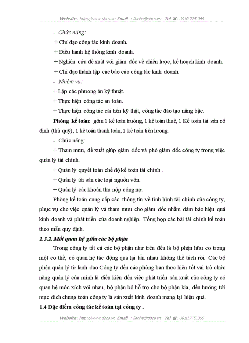 image for page Kế toán vốn bằng tiền tại công ty cổ phần dịch vụ viễn thông Đông Đô