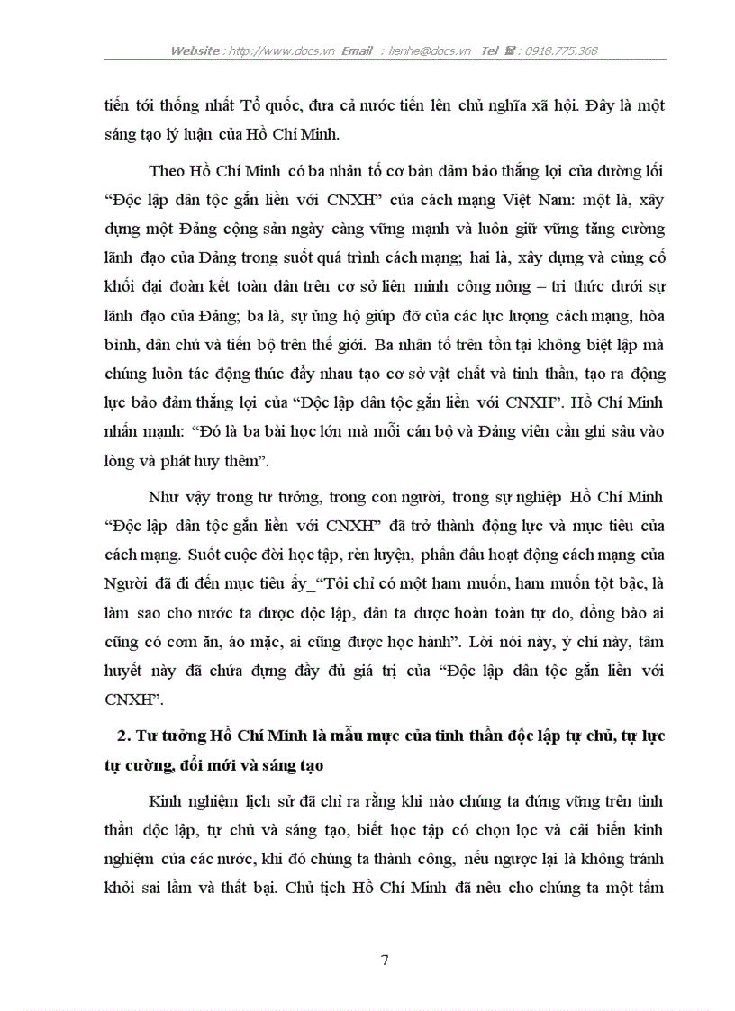 image for page Độc lập dân tộc gắn liền với chủ nghĩa xã hội tinh thần độc lập tự chủ tự lực tự cường đổi mới và sáng tạo