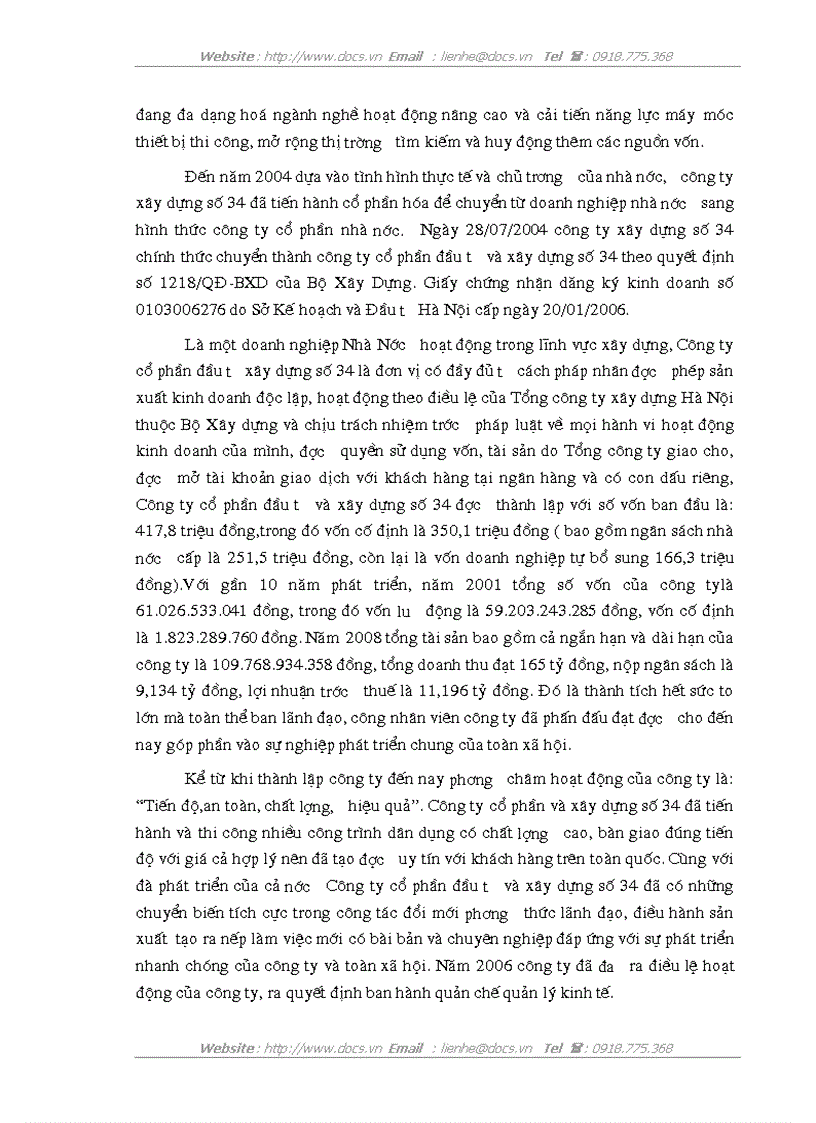 image for page Nâng cao khả năng cạnh tranh trong đấu thầu xây dựng tại công ty cổ phần xây dựng số 34