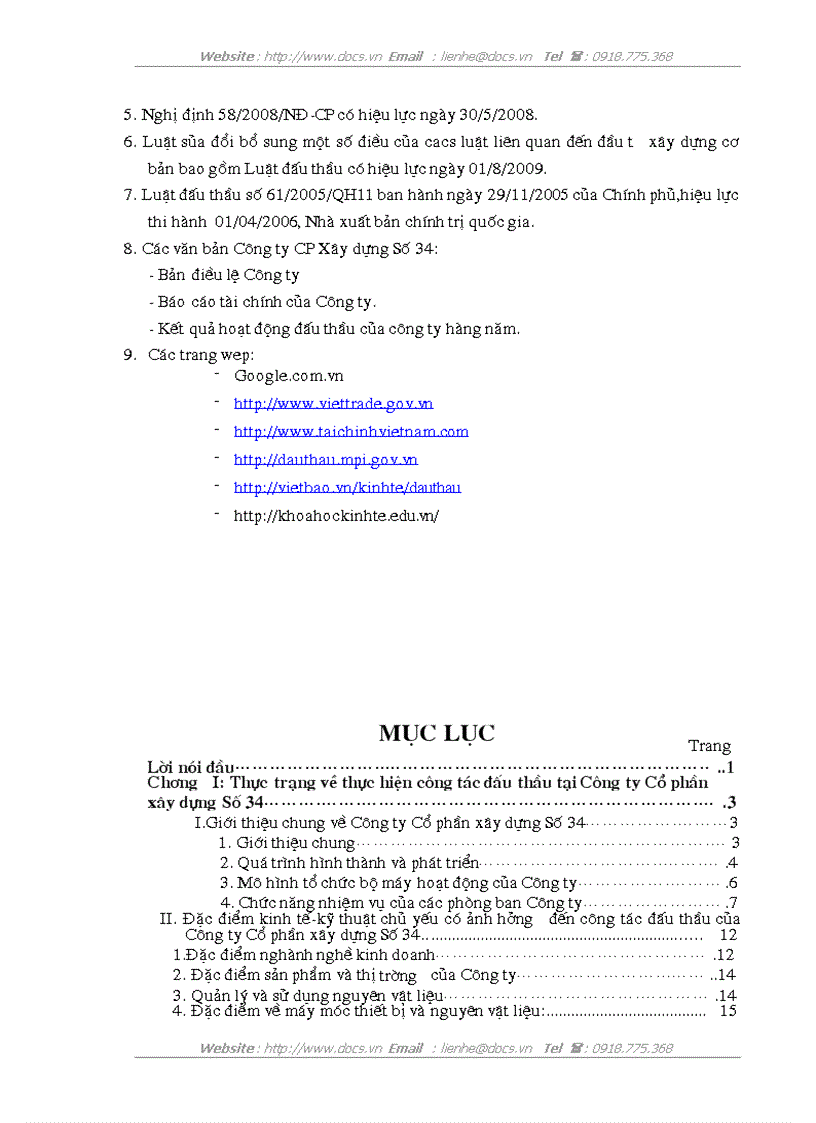 image for page Nâng cao khả năng cạnh tranh trong đấu thầu xây dựng tại công ty cổ phần xây dựng số 34