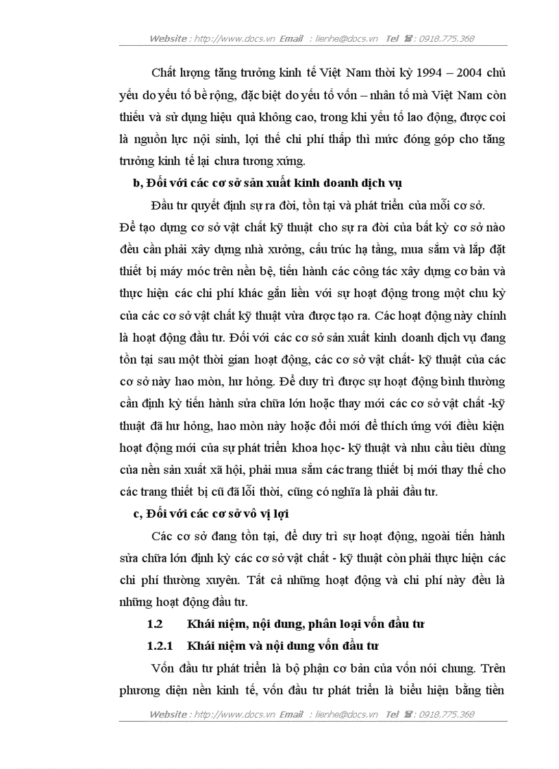 image for page Vận dụng một số phương pháp thống kê phân tích tình hình vốn đầu tư thực hiện của tỉnh Thái Bình trong giai đoạn 2000 2007