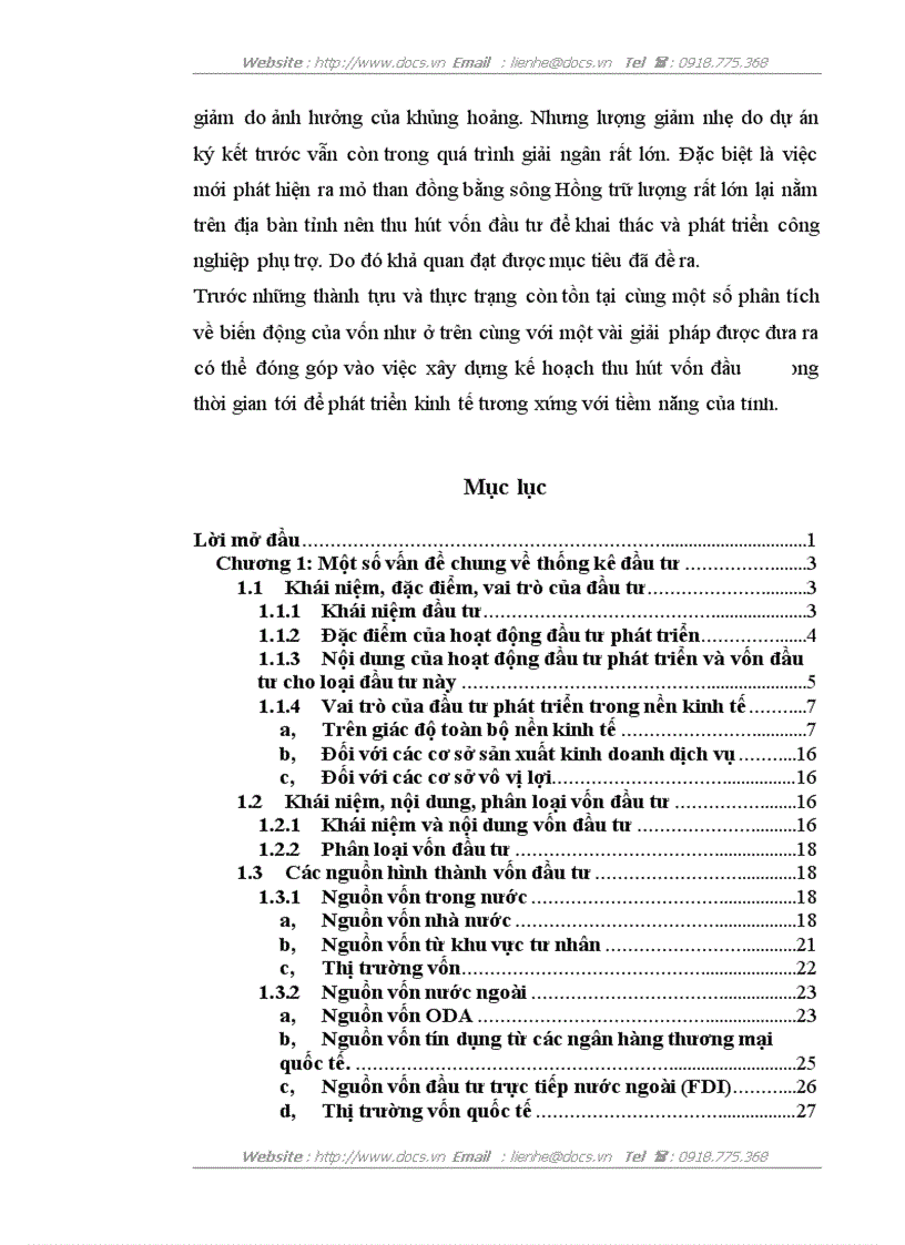 image for page Vận dụng một số phương pháp thống kê phân tích tình hình vốn đầu tư thực hiện của tỉnh Thái Bình trong giai đoạn 2000 2007