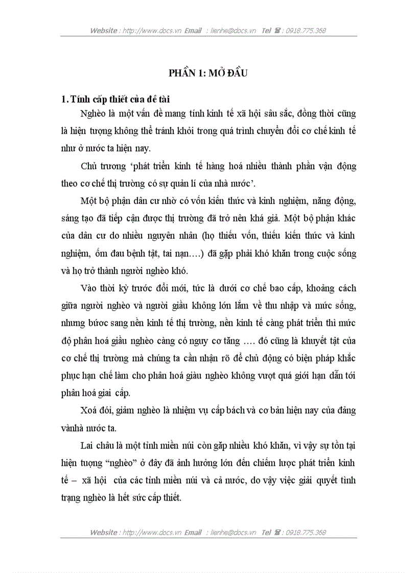 image for page Sự tác động của chính sách xã hội tới hộ nghèo ở tỉnh Lai Châu