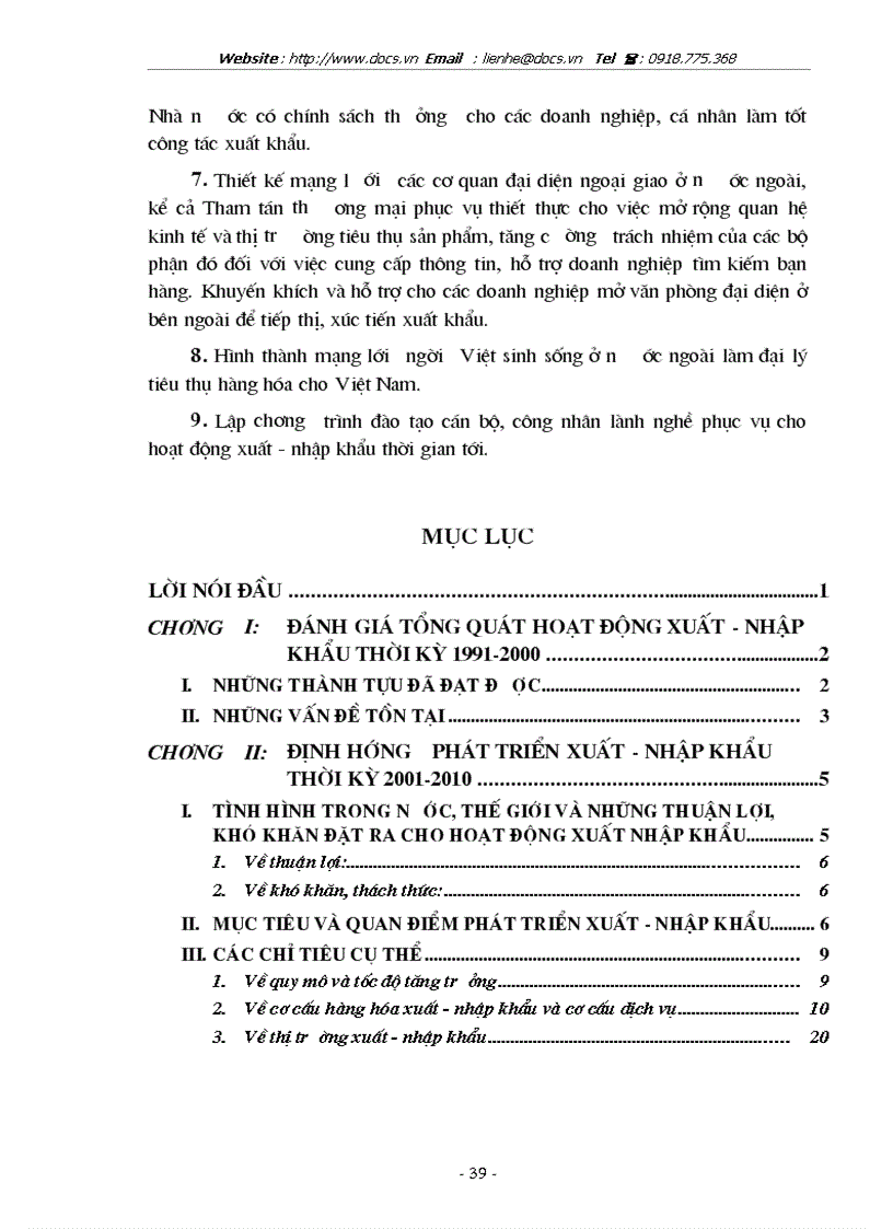 image for page Chiến lược và kế hoạch xuất nhập khẩu