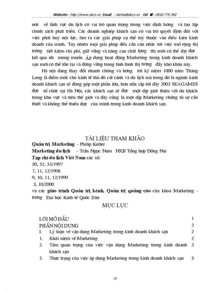 image for page Hoạt động Marketing trong chiến lược kinh doanh khách sạn