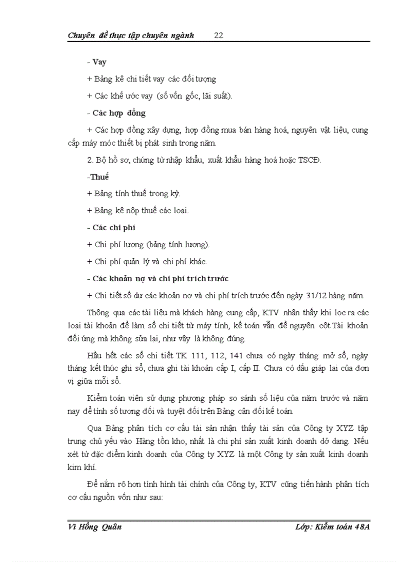 image for page Quy trình kiểm toán khoản mục Tài sản cố định trong kiểm toán báo cáo tài chính do Công ty TNHH kiểm toán và tư vấn tài chính quốc tế IFC thực hiện