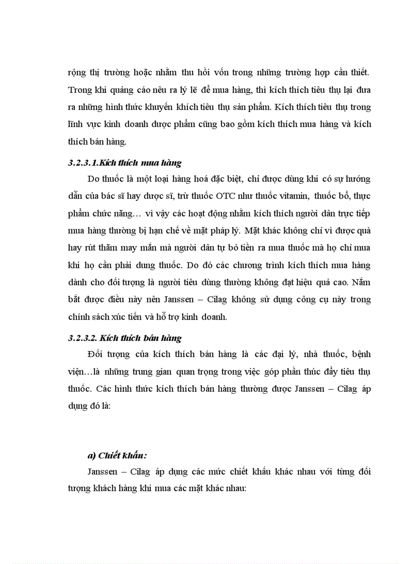 image for page Nghiên cứu sự vận dụng chính sách sản phẩm và chính sách xúc tiến hỗ trợ kinh doanh của công ty dược phẩm Janssen Cilag tại Việt Nam giai đoạn 2003