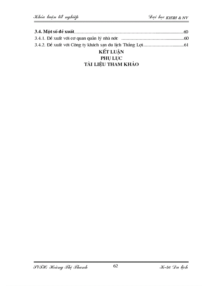 image for page Đặc điểm nguồn khách và các giải pháp thu hút khách du lịch quốc tế tại khách sạn Thắng Lợi