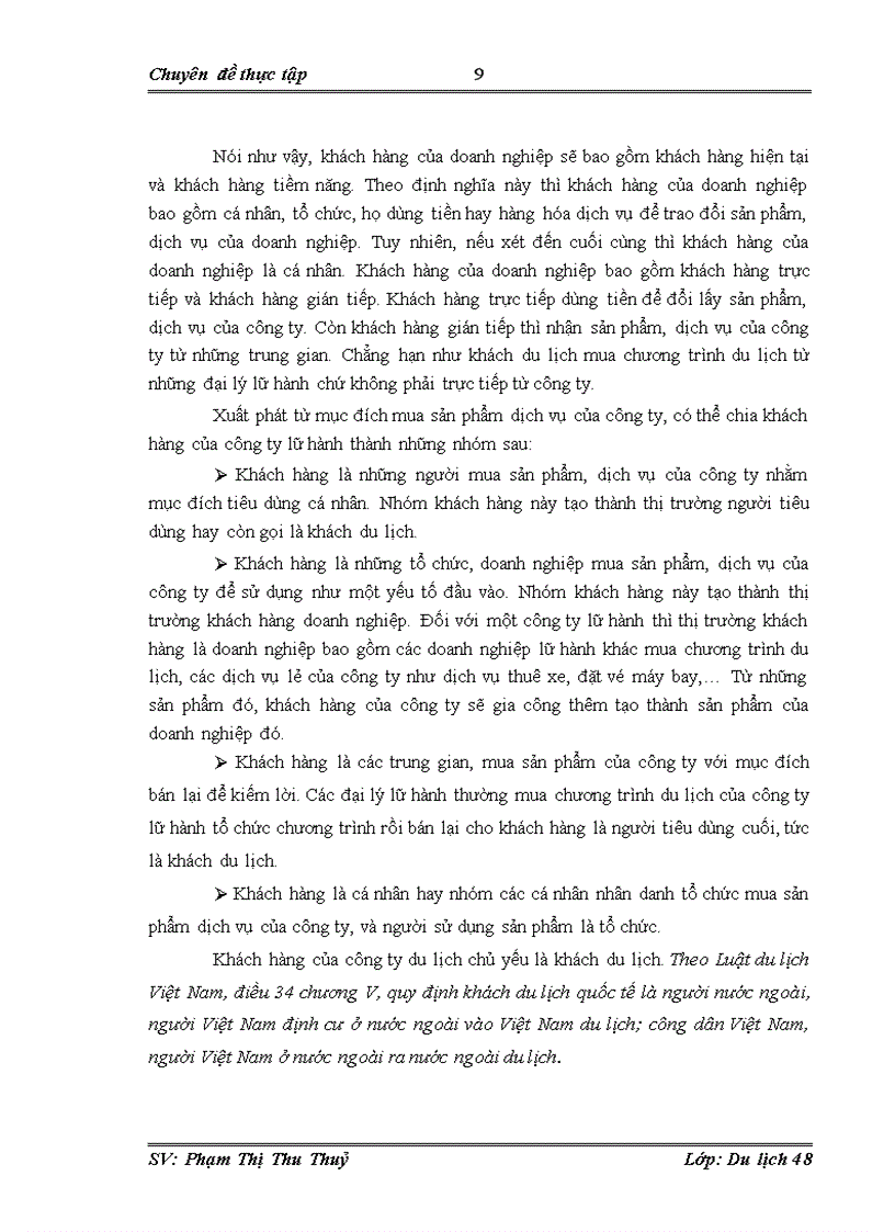 image for page Hoàn thiện hoạt động khai thác thị trường khách du lịch Mỹ bằng các giải pháp Marketing Mix tại công ty du lịch và thương mại Nam Thái