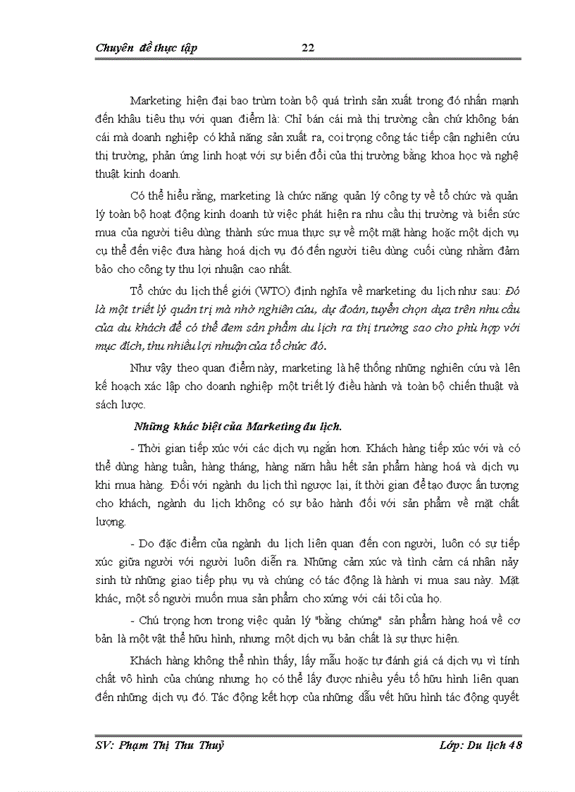 image for page Hoàn thiện hoạt động khai thác thị trường khách du lịch Mỹ bằng các giải pháp Marketing Mix tại công ty du lịch và thương mại Nam Thái