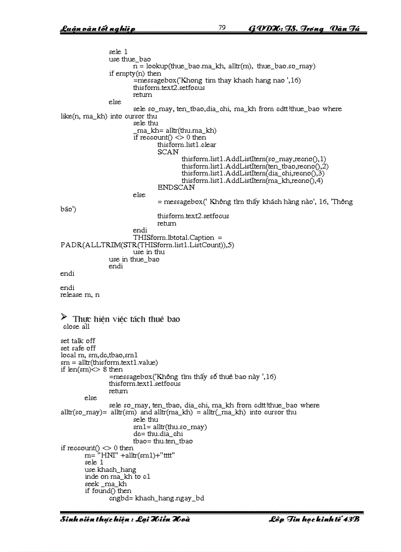 image for page Xây dựng hệ thống thông tin quản lý khách hàng và tính cước dịch vụ 178 tại Trung tâm Viễn thông Hà Nội Công ty Viễn thông Quân đội Viettel