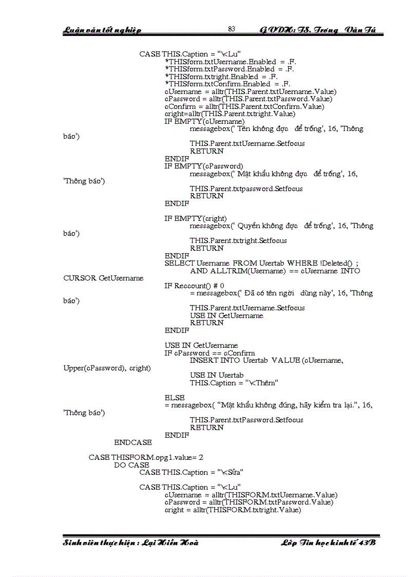 image for page Xây dựng hệ thống thông tin quản lý khách hàng và tính cước dịch vụ 178 tại Trung tâm Viễn thông Hà Nội Công ty Viễn thông Quân đội Viettel