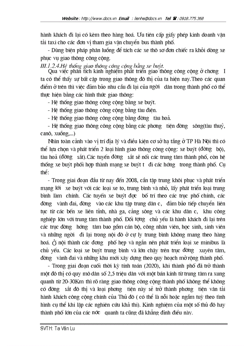 image for page Thực trạng về công tác quản lý điều hành hệ thống xe buýt công cộng tại Xí nghiệp xe buýt Thủ đô