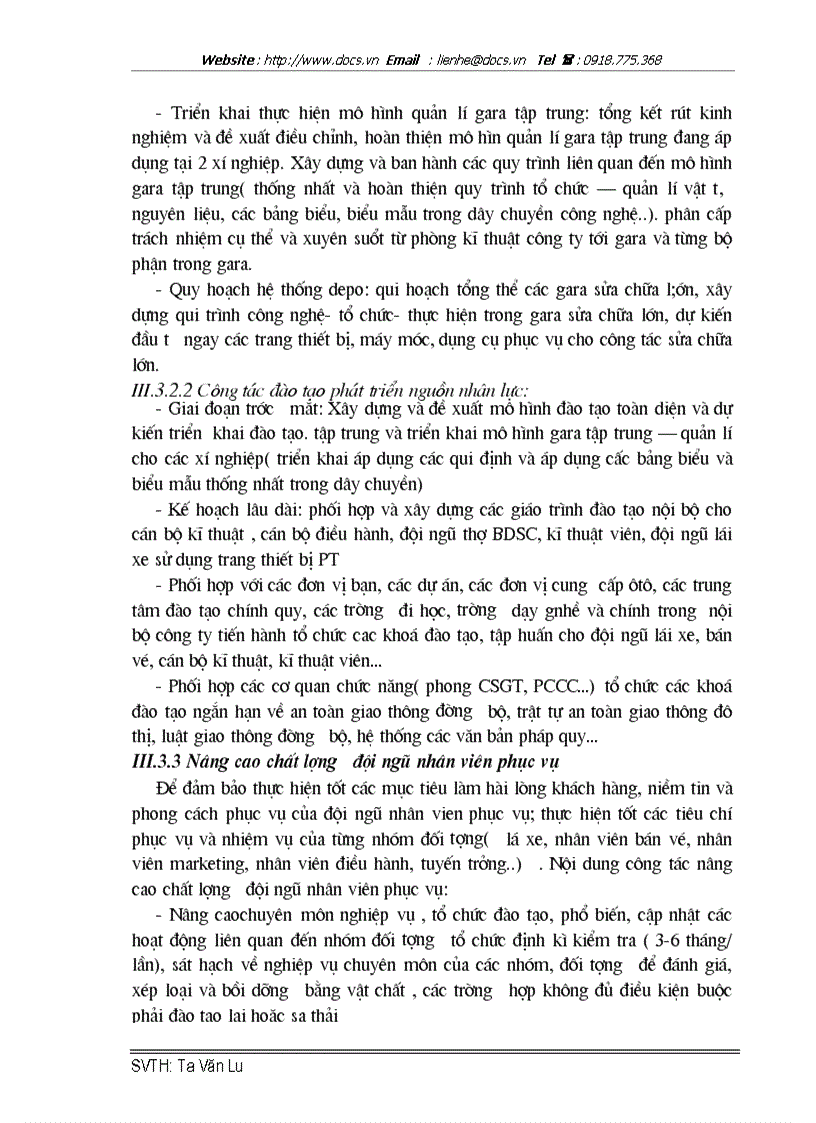 image for page Thực trạng về công tác quản lý điều hành hệ thống xe buýt công cộng tại Xí nghiệp xe buýt Thủ đô
