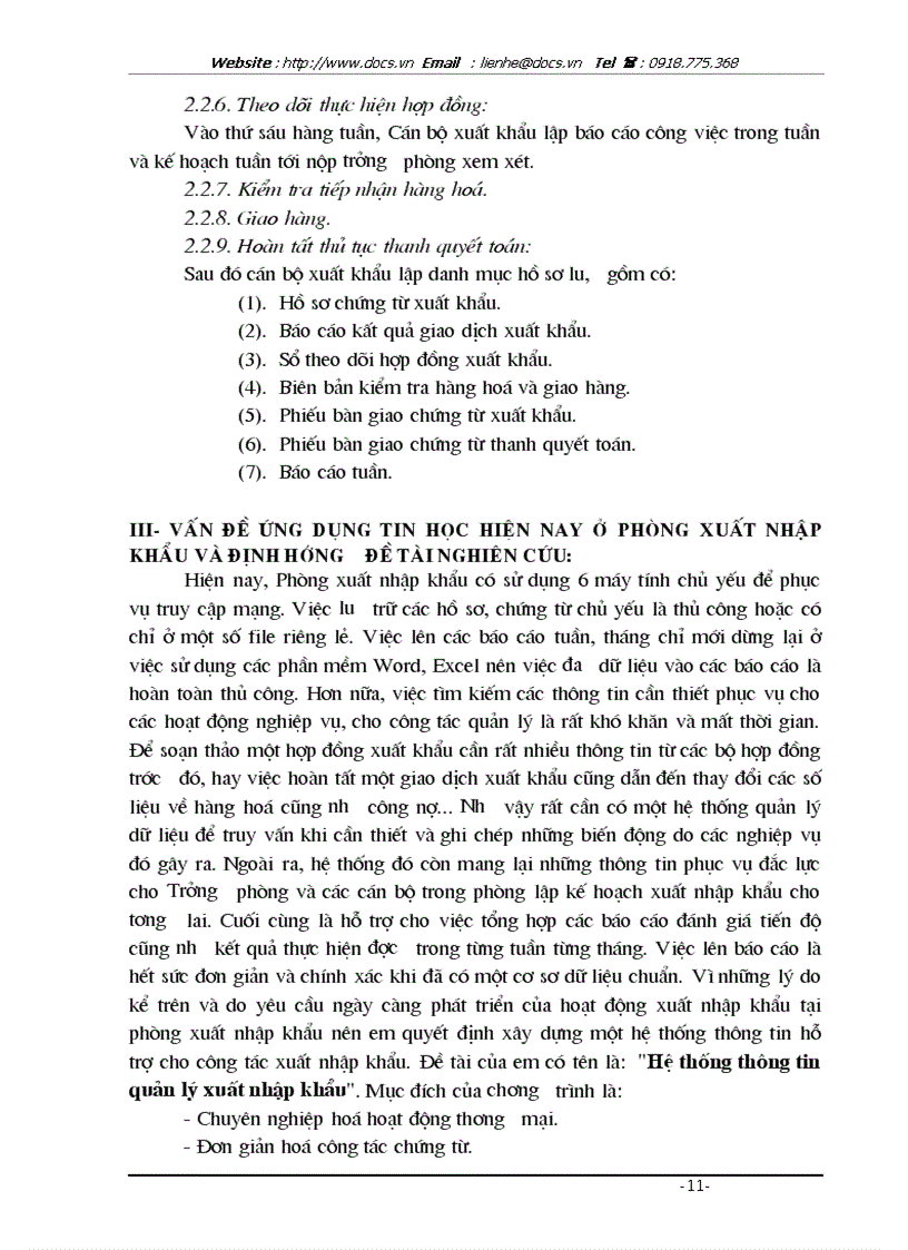 image for page Xây dựng hệ thống thông tin quản lý xuất nhập khẩu