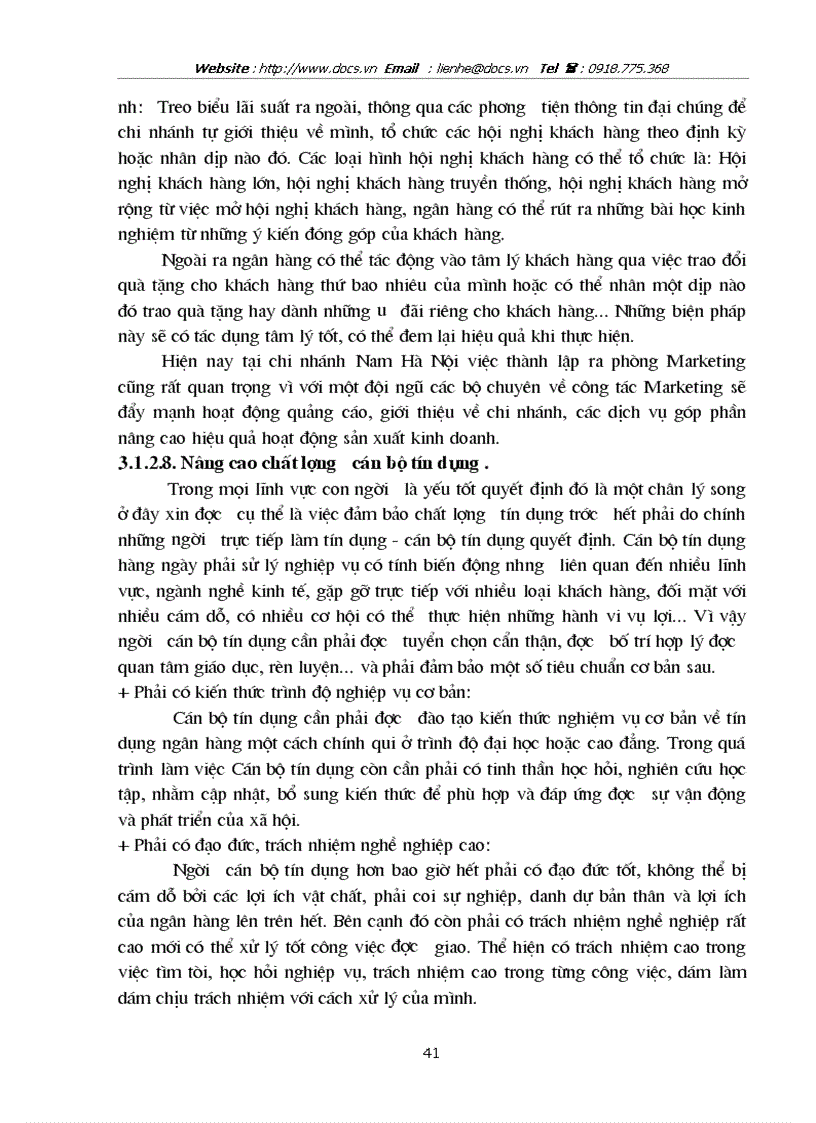 image for page Giải pháp nâng cao chất lượng tín dụng tại Chi nhánh ngânhàng NHNo PTNT AgriBank Nam Hà Nội