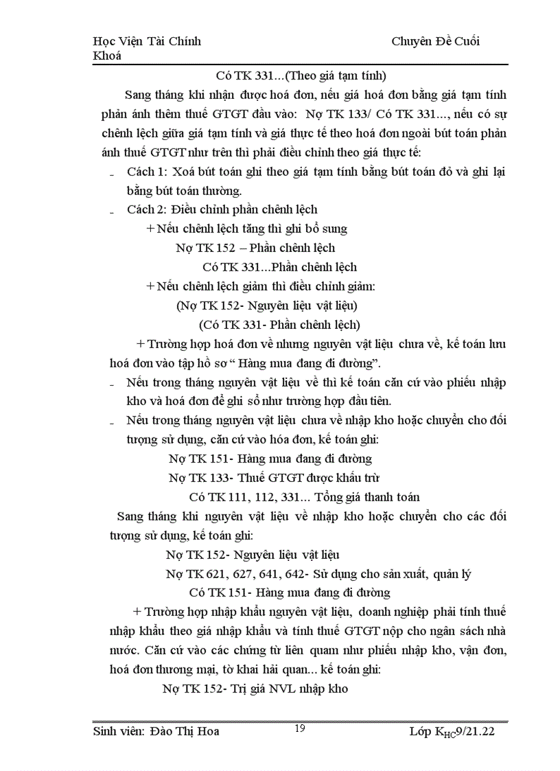 image for page Hoàn thiện công tác kế toán nguyên vật liệu tại Công ty Cổ phần Dệt Kim Hà Nội