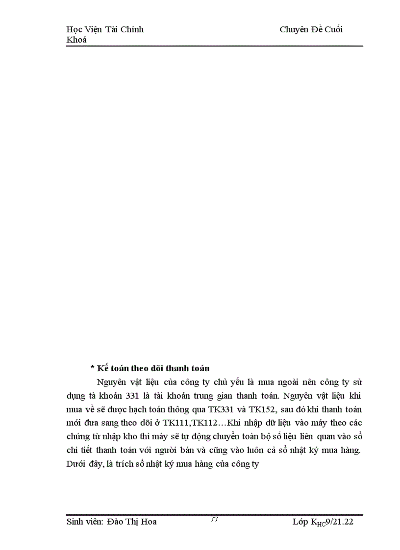 image for page Hoàn thiện công tác kế toán nguyên vật liệu tại Công ty Cổ phần Dệt Kim Hà Nội