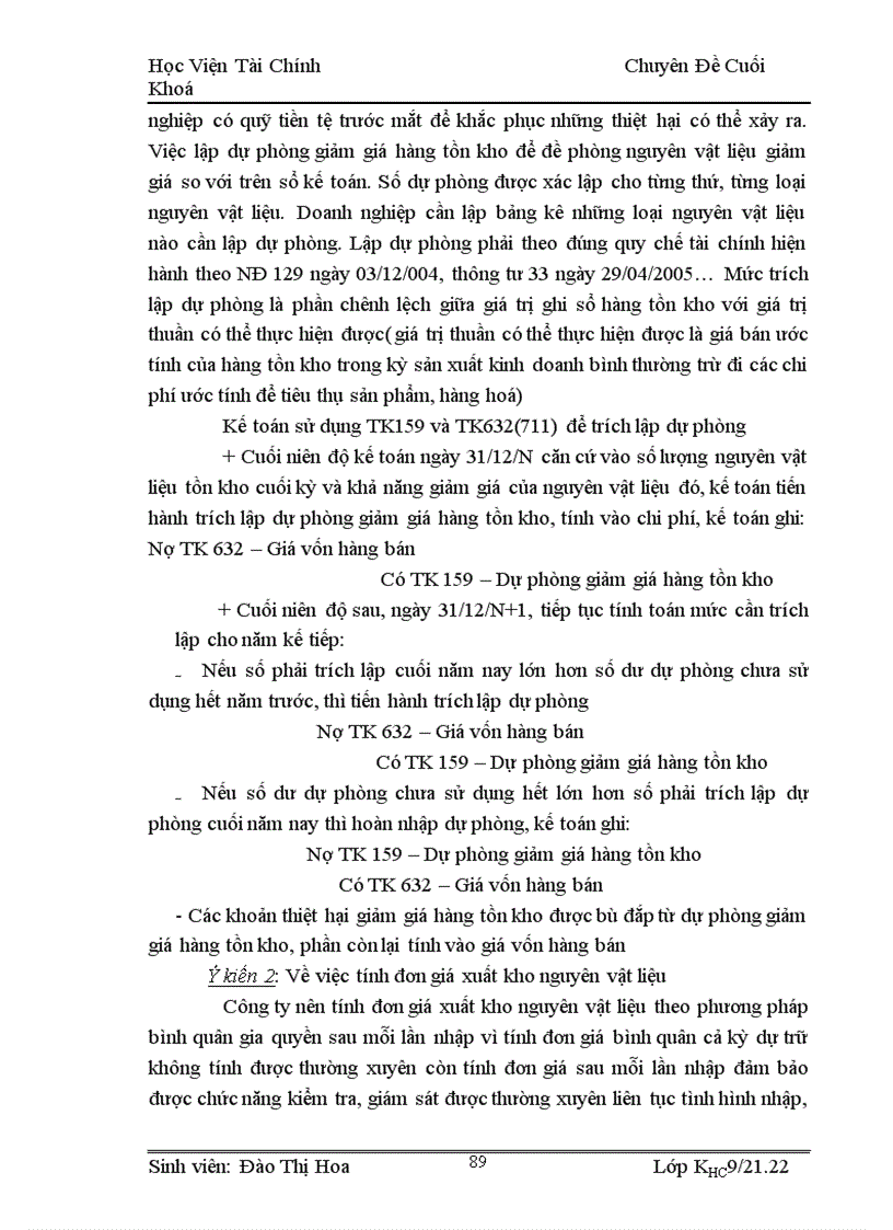 image for page Hoàn thiện công tác kế toán nguyên vật liệu tại Công ty Cổ phần Dệt Kim Hà Nội