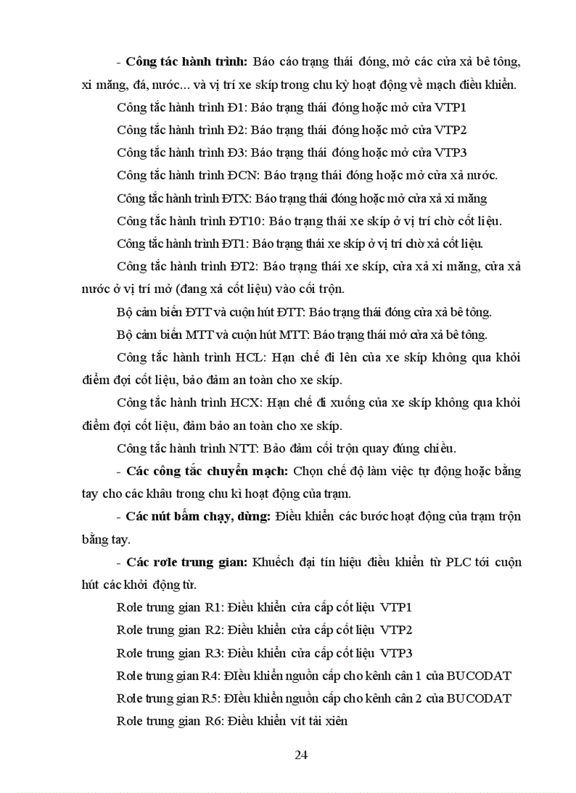 image for page Thiết kế chương trình điều khiển trạm trộn bê tông